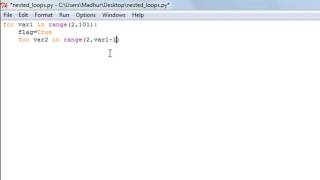 Python Programming Tutorial 21 Nested Loops HfzCpDilEVM
