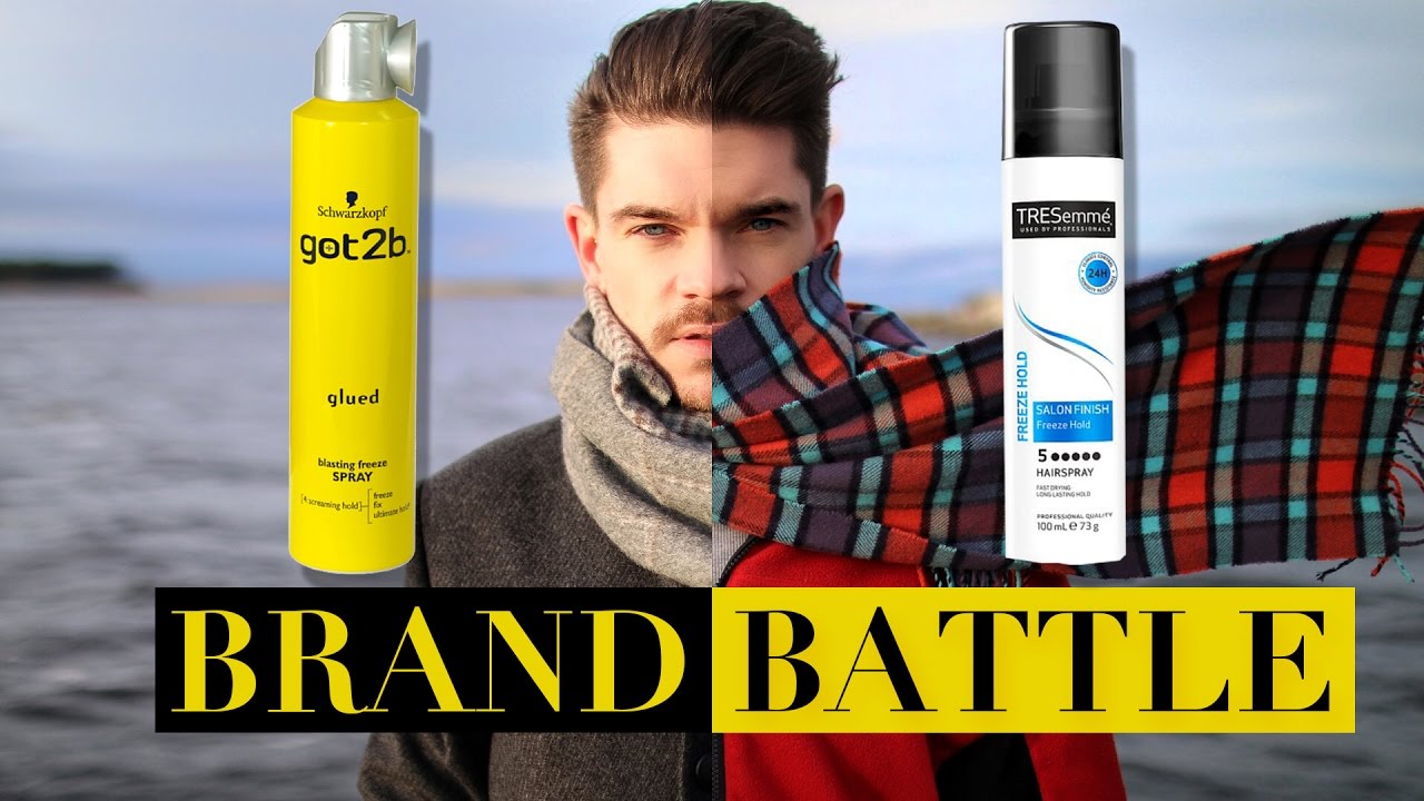 Got2b Glued Vs. TRESemmé Freeze Hold Hairspray | Brand Battle - YouTube