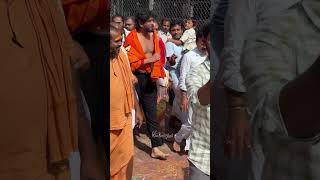 King Nagarjuna Akkineni visits Srisailam temple