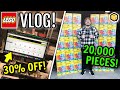 Massive Bricklink Sale! Adding 20,000 Parts To My FULL-TIME LEGO Store! | LEGO Vlog #7