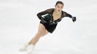 坂本花織　圧巻4連覇「今はホッとしている」完勝にも「ガッツポーズというより悔しい気持ち」