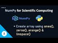 Numpy Tutorial in Python |  Create Numpy Array | Numpy Built-in Functions