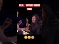 Real Witch Scared The Got Talent #magic #magician #witch #trends #trending