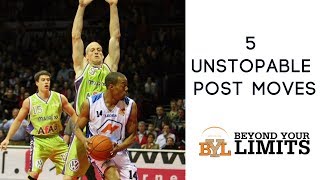 5 Back To The Basket Moves | Unstoppable Post Moves