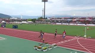 2014年IH 陸上 男子 200m 決勝