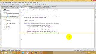 Internal SQLite Database in Android (Create Database and table, Insert, Select Data) (part 1)