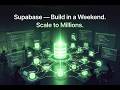Supabase: The Open-Source Firebase Alternative You’ll Actually Love