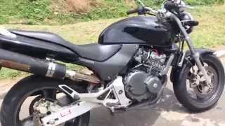 Honda Hornet 250 With RS SANSEI Exhaust