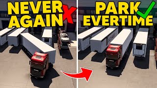 How to Park a single trailer in ETS2/ATS?