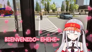 La practicante Ayame es tu RECEPCIONISTA (Hololive español)