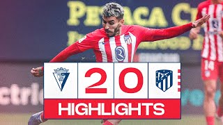 HIGHLIGHTS | Cádiz 2-0 Atlético de Madrid