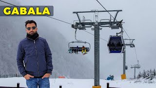 Best Time to Visit Gabala | Live snowfall in Hidden Paradise of Azerbaijan 2023