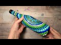 Stunning Wine Bottle Dot Art with Lydia May and Americana® Acrylics  DecoArt®