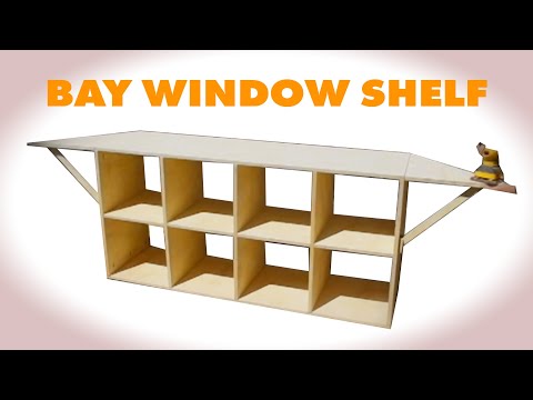 DIY Cube Shelf w/ Flip Up Wings DIY Cube Shelf w/ Flip Up Wings