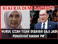 Ds Anwar Ibrahim Bertegas Nurul Izzah Tidak Dibayar Gaji. Rafizi Perli PM.