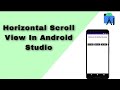 How To Create Horizontal ScrollView In Android Studio | Treasure Of Android | Tulsi Prajapati