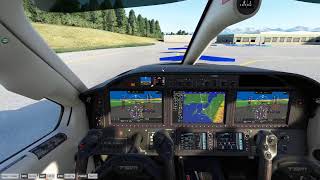 PAHV Healy River to PANC Anchorage Intl Alaska 164nm - TBM