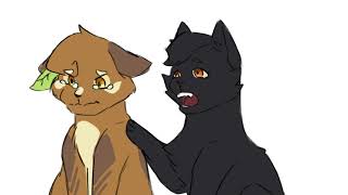 Leafpool and Nightcloud