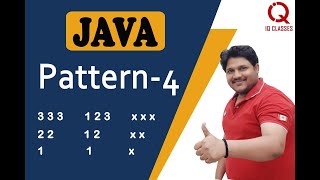 Java Patterns Programs Class 10/9 ICSE-Part4
