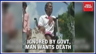 Crippled Man Asks TN Govt For Intentionally Ending His Life And Donate Organs