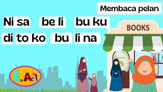 Membaca pelan bersama E-acil #videoedukasi #videopembelajaran #membaca #belajarmenyenangkan