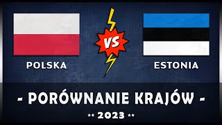 🇵🇱 POLSKA vs ESTONIA 🇪🇪 - Porównanie gospodarcze w ROKU 2023 #Estonia