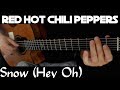 Kelly Valleau - Snow (Hey Oh) (Red Hot Chili Peppers) - Fingerstyle Guitar