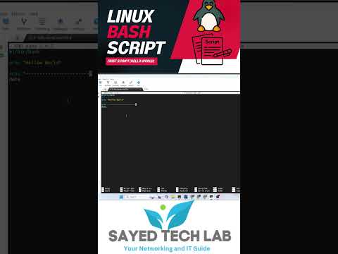 Linux Bash Scripting Part 2 | Best for Automation | Sayed Tech Lab