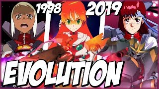 スパロボ ガンバスター（イナズマキック）進化の軌跡 | Evolution of GUNBUSTER (Inazuma Kick) | SRWF - SRWT