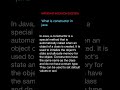 Java tutorial for beginners | Constructors in java | #java #coding