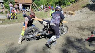 HARLEY DAVIDSON 1600CC SPORTSTER HILL CLIMB BIKE RIPS UP MOUNTAIN