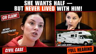 Judge SHOCKED As Woman Demands Asset Split From Ex She Never Lived With
