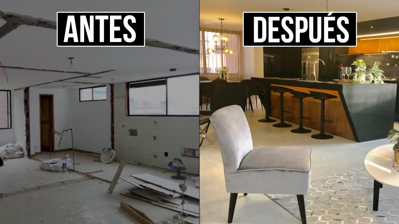 Reforma Apartamento Antes Y Después | Apartamento De Lujo - YouTube