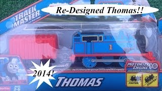 Newly Redesigned  2014 Thomas and Friends Trackmaster Thomas Review!