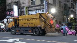 首拍新北市環保局垃圾車賽德卡垃圾車循線收運紀錄影片Taiwan Garbage Truck in New Taipei city，Taiwan (ゴミ収集車、대만 쓰레기차 )