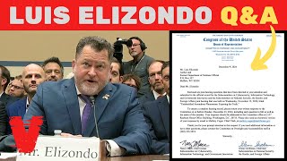 BREAKING: Luis Elizondo Follow Up Q\u0026A From November 2024 UAP House Hearing