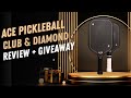 Ace Pickleball Club & Diamond Paddle Reviews + Giveaway