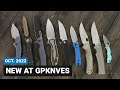 New at GPKNIVES | October 15, 2022 | Knafs, Spyderco, Microtech, and More!