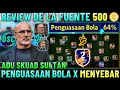 REVIEW L. DE FUENTE MANAGER PREMIUM !! PENGUSAAN BOLA 64% ADU SKUAD SULTAN EFOOTBALL 2024 MOBILE