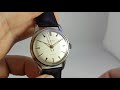 c1940 Richard vintage watch with bumper automatic movement