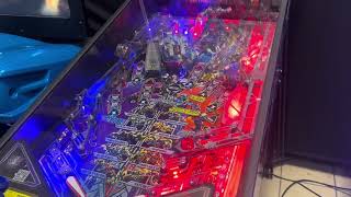 Stern pinball transformers pinball machine at wow family entertainment center￼