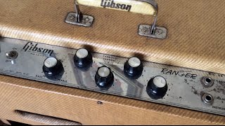 1961 Gibson Tweed Ranger GA-20T Teardown \u0026 DEMO