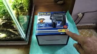 UNBOXING FILTRO DE CASCADA SUNNY SHF-100