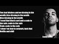 Drake In My Feelings Lyrics