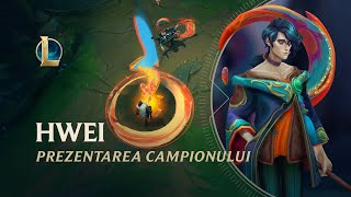 Prezentarea campionului Hwei | Gameplay – League of Legends