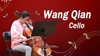 Musician Wang Qian on cello | 王茜大提琴演奏 | CNODDT民族乐团年度考核