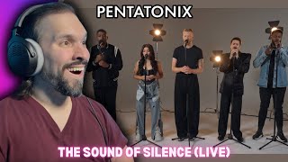 FIRST TIME Watching Pentatonix - The Sound of Silence (Live)