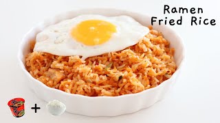 HOW TO MAKE KOREAN RAMEN FRIED RICE | VIRAL TIKTOK SHIN RAMYUN FRIED RICE