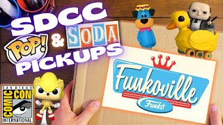 Funko SDCC 2022 | Funkoville Funko Pop \u0026 Funko Soda Haul Unboxing