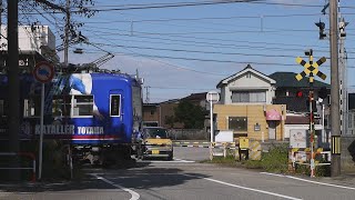 富山地方鉄道不二越上滝線　中滝踏切